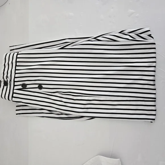 Robert Louis Monochrome Striped Pants - Picture 7 of 8